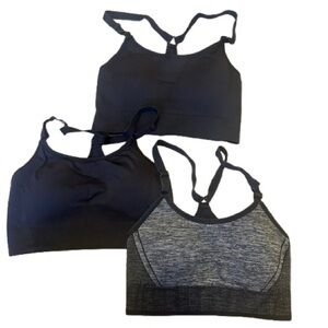 Lot of 3 all in motion Sports bras